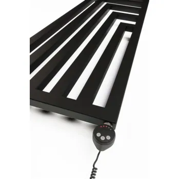 Sušák na prádlo Sušák na ručníky Terma Angus, černý, 440 x 1300 mm