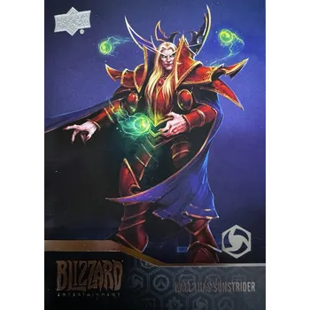 Sběratelská karetní hra Blizzard 139/200 Kael'thas Sunstrider - Upper Deck Stav: Near Mint, Verze: NORMAL