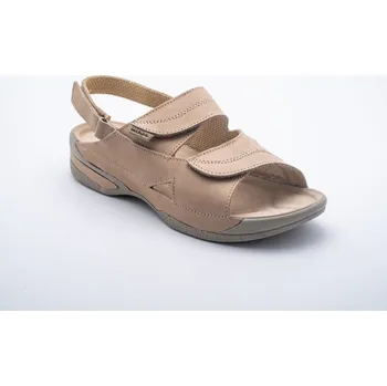 Dámská zdravotní obuv Dámské sandály Medistyle Lucy Hallux 5L-E22/H, béžové 38