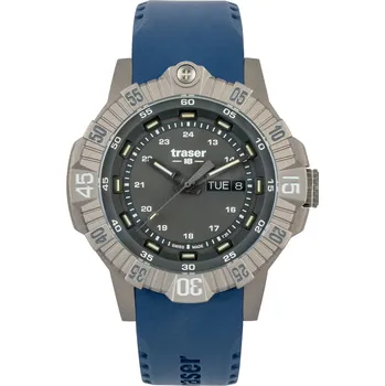 Hodinky Traser H3 110667 Tactical Grey Titan Mens Watch 46mm 20ATM