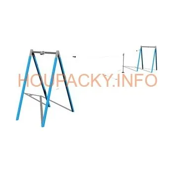 Dětská houpačka Lanovka áčková LD020KB - modrá