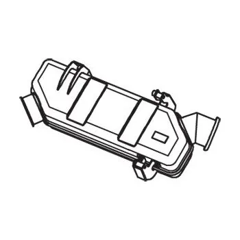 Tlumič výfuku Koncový tlumič výfuku DINEX 68727