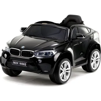 Dětské elektrovozidlo Mamido Elektrické autíčko BMW X6 černé