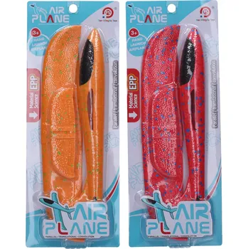 autíčko WIKY Letadlo házecí 31x34 cm modré