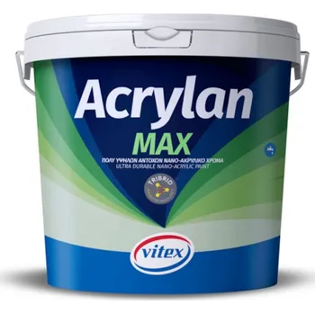 Fasádní barva Acrylan MAX - balení 750 ml, bílá, na vyžádání lze tónovat dle RAL, NCS