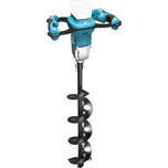 Dedra Akumulátorový půdní vrták DED7189 SAS+ALL 18 V + pracovní vrták 15x80 cm (Dedra Akumulátorová série SAS+ALL, aku vrták do půdy se šnekem 15x80 cm)