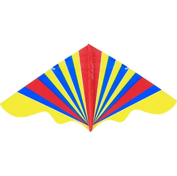 Zahrada Barevný létající drak 128 × 61 cm s držadlem