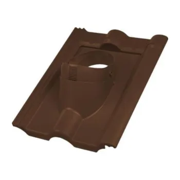 betonová krytina BRAMAC Taška průchozí DuroVent Classic hnědá