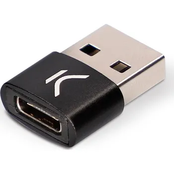 Datové redukce Ksix adaptér USB-C samice na USB-A samec 2.0/480 Mb