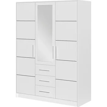 Šatní skříň ArtStol Šatní skříň BALI D3 | bílá