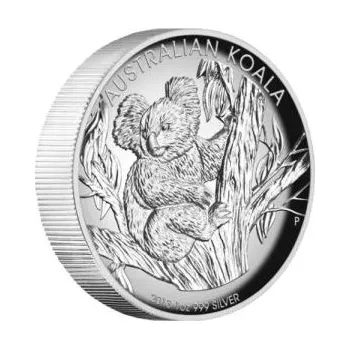 1 unce stříbrná mince Austrálie Koala 2013 High Relief