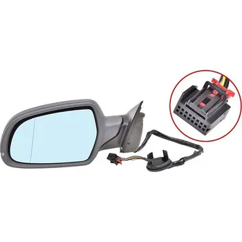 Auto zrcátko ACI zrcátko pro AUDI A3 08-12 10- s blikačem pro lak 5dv. L