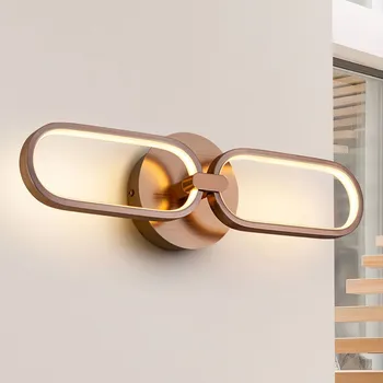 Lampička Schuller Valencia LED nástěnné světlo Colette, 2 zdroje, růžovozlatá - nástěnný držák – Ø 12,3 cm, rozpětí 3,5 cm růžové zlato, bílý opál LED celkem 13 W - Doprava zdarma