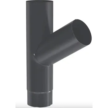 okap Gutta Barevné napojení svodu 100 mm - RAL 7016 Varianta: barevné napojení svodu - 100 mm - RAL 7016