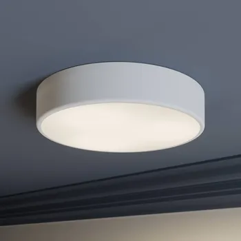 TEMAR LIGHTING Stropní světlo Cleo, Ø 40 cm, IP20, bílá, kov, E27 3 x 24 W LED - Doprava zdarma
