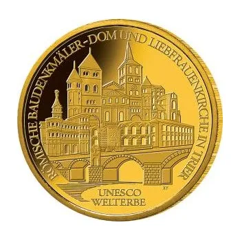 1/2 unce zlatá mince - 100 Euro Trier 2009 (F)