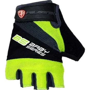 cyklistický dres Rukavice na kolo dětské Poledník BS fluoritové 4