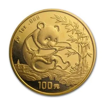 1/2 unce zlatá mince China Panda 1994