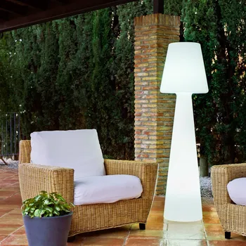 Venkovní osvětlení Newgarden Lola LED stojací lampa, baterie, 165 cm - Ø nohy 37 cm bílá LED celkem 17 W - Doprava zdarma