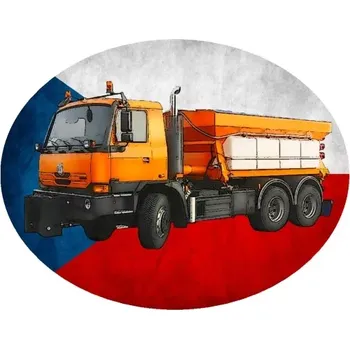 Nášivka Nažehlovačka 815 sypač silničářské auto (digitální nažehlovačka)