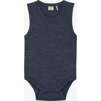 Kojenecký body CeLaVi dětské vlněné body bez rukávů 330557 - 7932 Velikost: 80 100% vlna, OEKO-TEX
