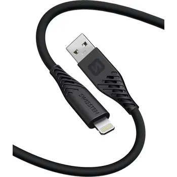 Kabel Swissten 71533010 USB / Lightning, 60W, 1,5m, černý