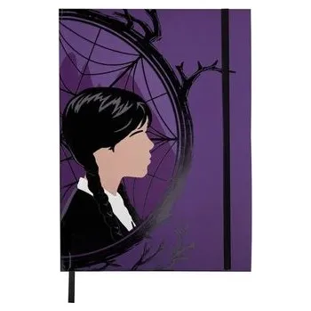 Zápisník Wednesday Zápisník s gumičkou - Wednesday and Enid