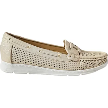 Dámské tenisky Dámské mokasíny Laura Biagiotti Beige Velikost: 35