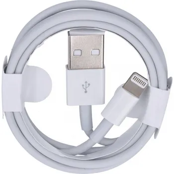 Nabíjecí kabel USB Lightning 1M pro iPhone 5-6S Plus/iPad 4/iPad Air/iPad Air 2, White