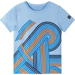 Dětské tričko Reima Vauhdikas - Frozen Blue Velikost: 134