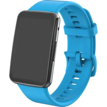 Příslušenství k chytrým hodinkám MůjMiBand.cz Silikonový řemínek pro Huawei Watch Fit a Huawei Watch Fit New a SE Barva: modrá