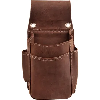 Peněženka Kožené pouzdro na kasírku hnědé broušené 131001 - poslední kus, Hajn