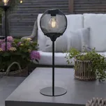 STAR TRADING LED solární stolní lampa Sunlight se síťovinou černá 1 x 0,13 W LED - Doprava zdarma