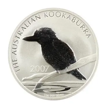 1 unce stříbrná mince Austrálie Kookaburra 2007