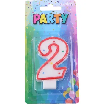 wiky Svíčky dortové 2 puntík 11200