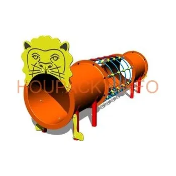 Dětský domeček Průlezka - Lev PP033K - celokovový