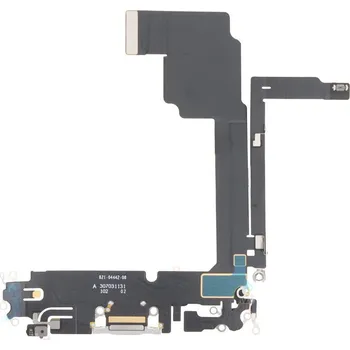 Nabíjecí flex kabel pro iPhone 15 Pro Max ORI - Přirodní Titanová