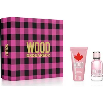 Dámský parfém Dsquared2 Wood for Her Dárková sada EDT 30 ml a tělové mléko 50 ml
