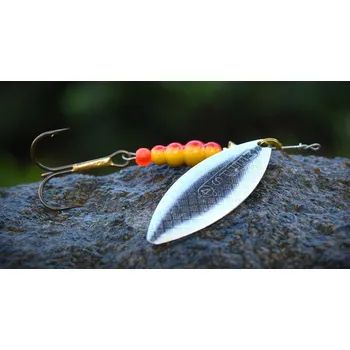 Umělá nástraha Rotační třpytka MEPPS Aglia Long 4 - Color: silver