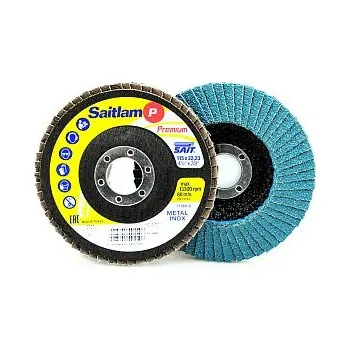 Brusný kotouč SAIT Lamelový kotouč talířový 115x22,23 SAITLAM PK Z P60 tvarový
