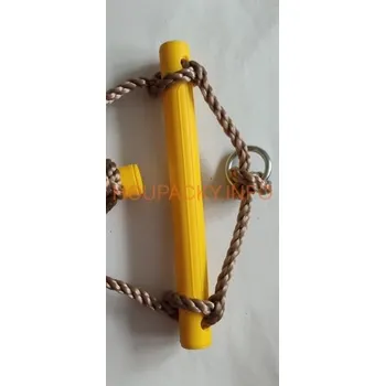 Žebřík Provazový žebřík polyethylen - žlutý