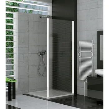 Sprchové dveře SanSwiss TOPF12000430 120 cm, bílá/mastercarré