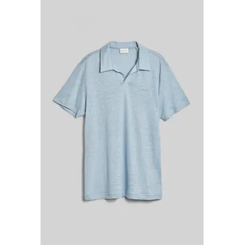 Pánská košile POLOKOŠILE GANT LINEN SS POLO DOVE BLUE