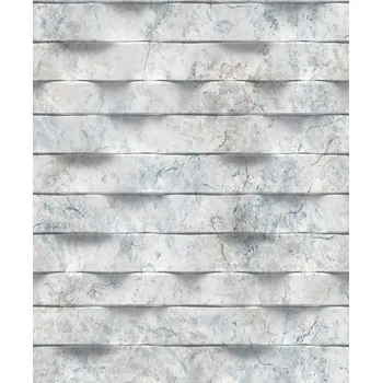 Tapeta Vliesová tapeta na zeď, modrá, 3D obklad mramor, M79991D, Brut, Ugépa