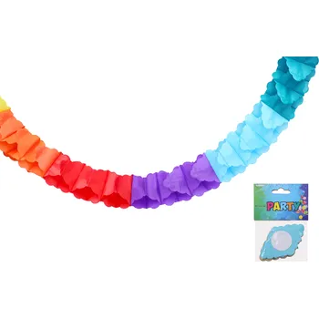 Girlanda prapora vícebarevné 3m