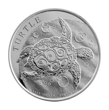 Sběratelství 5 uncí stříbrná mince Niue Taku želva 2017