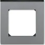 3901H-A05010 69 rámeček ocelová/kouřová černá LEVIT ABB 1-násobný