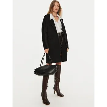 Dámský kabát Patrizia Pepe Kabát pro přechodné období 8O0004/A006-K103 Černá Regular Fit 42