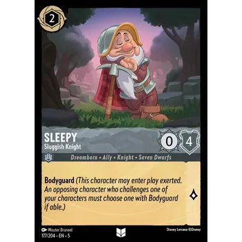 Sběratelská karetní hra Sleepy 177/204 - Shimmering Skies Typ karty: Non-Holo