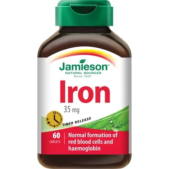 Jamieson Železo s postupným uvolňováním 35 mg 60 tbl.